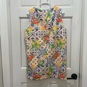 Yellow European Fun summer mini dress